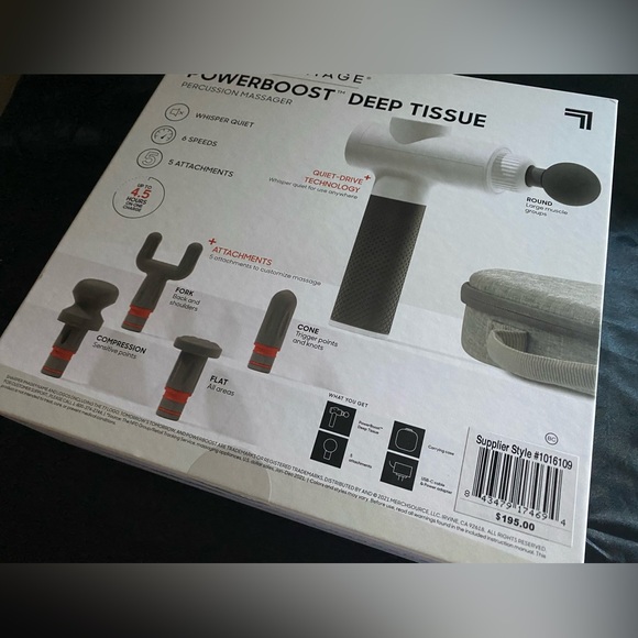 ✨The Sharper Image - Powerboost Deep Tissue Percussion Massager Version 2.0✨ - Picture 6 of 16